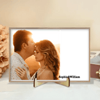 Custom Photo My Favorite Place In All The World Is Next To You - Gift For Couples - Personalized Custom Wooden Plaque 715457 - DiyGiftly