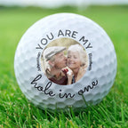 Custom Photo ‘My Hole In One’ Personalized Golf Ball – Unique Gift for Golf Lovers, Golfers, Husband, Boyfriend, Dad, or Couples – Custom Picture Golf Ball for Birthdays, Anniversaries & Special Occasions 1112995 - DiyGiftly