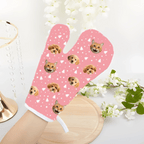 Custom Photo Oven Mitt and Pot Holder Two Piece Set – Personalized Kitchen Accessories for Christmas or Birthday – Unique Gifts for Mom, Grandma, Dog & Cat Lovers – Custom Cooking Set with Picture – “Best Fur Mom Ever” Pet Lover Gift 1064949 - DiyGiftly
