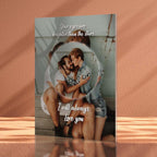 Custom Photo Personalized Text Acrylic Plaque – Personalized Home Decor & Valentine's Day Gift - DiyGiftly