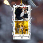 Custom Photo Polaroid Family Friends Christmas - Personalized Family Photo Ornament 716723 - DiyGiftly
