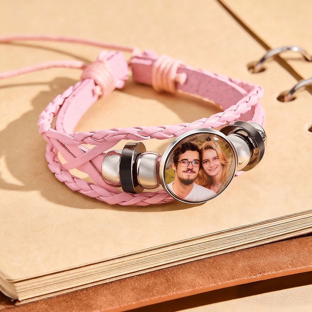 bracelet leather wrap style birthday surprise gift for boyfriend