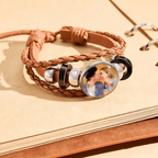 personalized photo bracelet custom design gift for boyfriend
