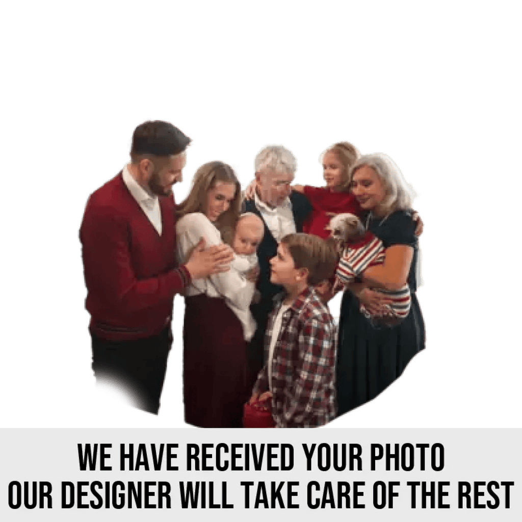 Custom Photo Pugs And Kisses On This Christmas - Dog & Cat Personalized Custom Ornament - Acrylic Custom Shaped - Christmas Gift For Pet Owners, Pet Lovers 678017 - DiyGiftly