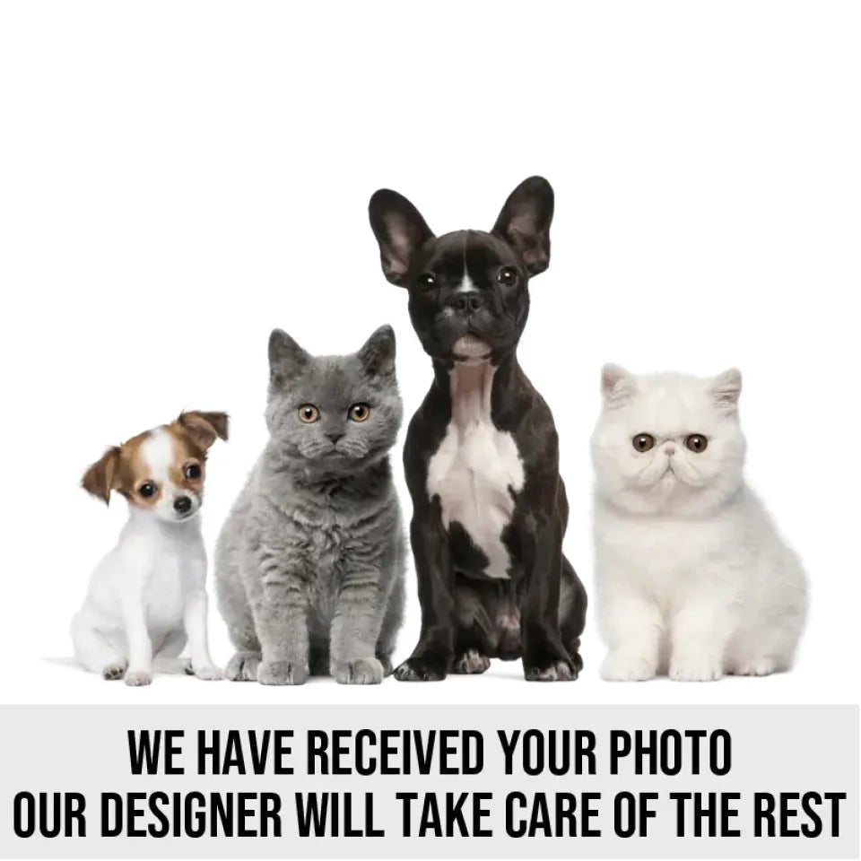 Custom Photo Pugs And Kisses On This Christmas - Dog & Cat Personalized Custom Ornament - Acrylic Custom Shaped - Christmas Gift For Pet Owners, Pet Lovers 683459 - 2 - DiyGiftly