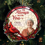 Custom Photo Remembered With Love - Memorial Personalized Custom Ornament - Acrylic Custom Shaped - Christmas Gift, Sympathy Gift For Family Members 687028 - DiyGiftly