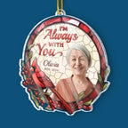 Custom Photo Remembered With Love - Memorial Personalized Custom Ornament - Acrylic Custom Shaped - Christmas Gift, Sympathy Gift For Family Members 687028 - DiyGiftly