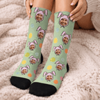 Custom Photo Socks, Easter Socks, Easter Egg Socks, Personalized Photo Socks, Funny Photo Socks, Custom Printed Socks, Easter Bunny Socks 73476096 - DiyGiftly