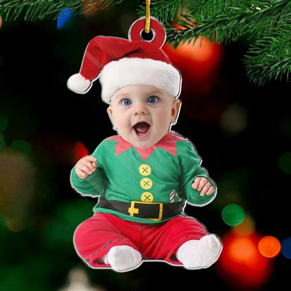 Custom Photo The Miracle Of Life - Family Personalized Custom Ornament - Acrylic Custom Shaped - Christmas Gift For Baby Kids, Newborn Baby 671550 - DiyGiftly