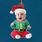 Custom Photo The Miracle Of Life - Family Personalized Custom Ornament - Acrylic Custom Shaped - Christmas Gift For Baby Kids, Newborn Baby 671550 - DiyGiftly