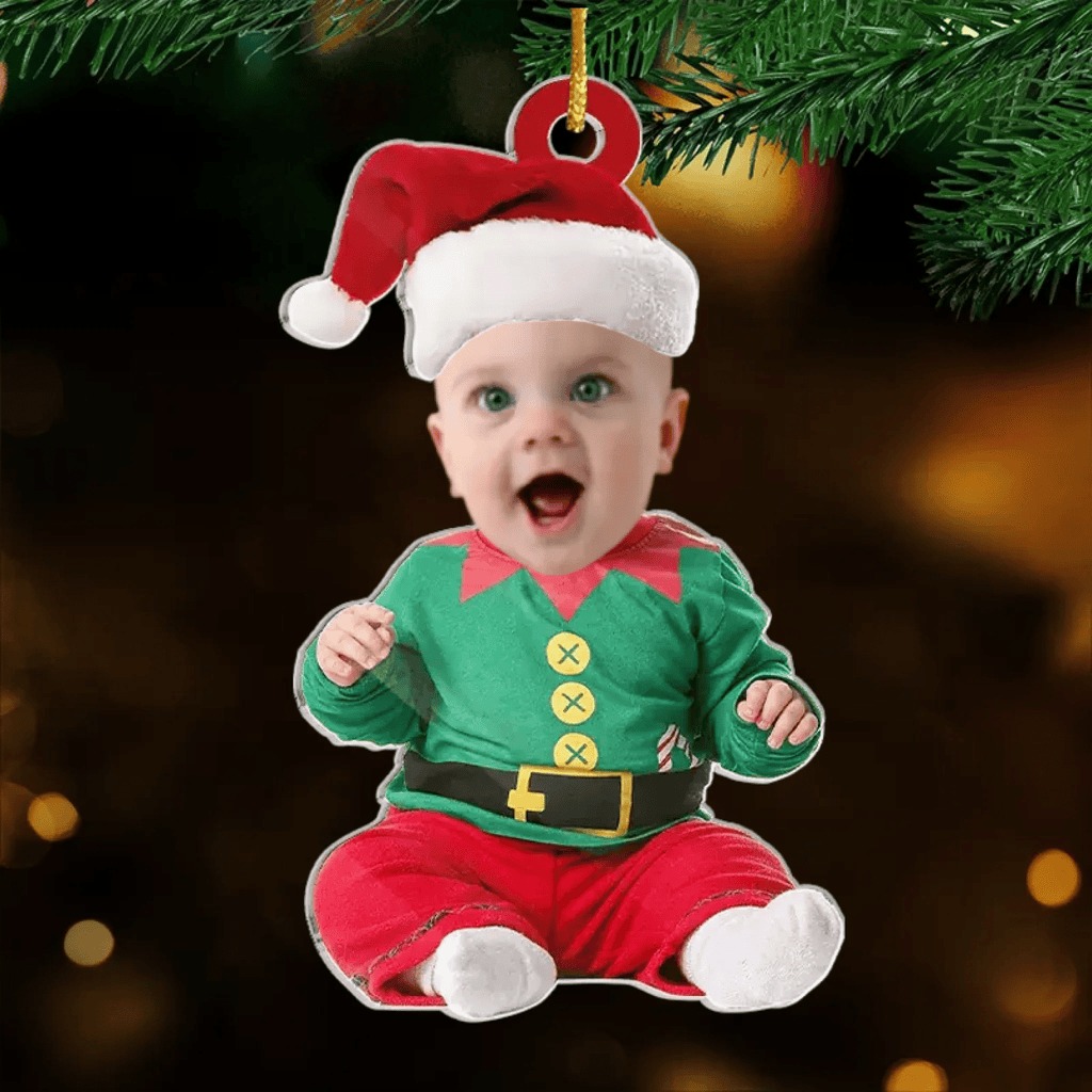 Custom Photo The Miracle Of Life - Family Personalized Custom Ornament - Acrylic Custom Shaped - Christmas Gift For Baby Kids, Newborn Baby 671550 - DiyGiftly