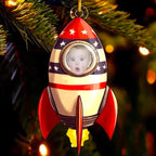 Custom Photo The Rocket - Family Personalized Custom Ornament - Acrylic Custom Shaped - Christmas Gift For Family Members 722108 - DiyGiftly