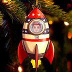 Custom Photo The Rocket - Family Personalized Custom Ornament - Acrylic Custom Shaped - Christmas Gift For Family Members 722108 - DiyGiftly