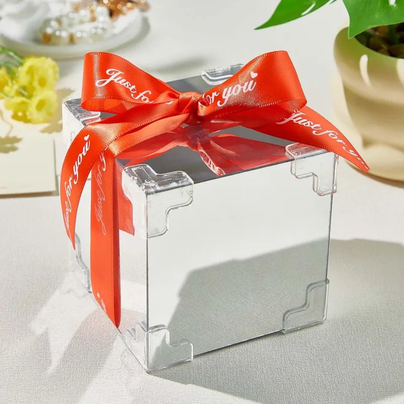 Custom Photo Tulip Flower Infinity Mirror Box Infinity Mirror Flower with Your Picture and Text DIY Kit - DiyGiftly