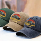 Custom Photo Vintage Retro Car Baseball Cap – Personalized Washed Denim Hat for Men Women, Adjustable Dad Hat Gift for Car Lovers 83926784 - DiyGiftly
