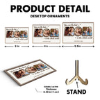 Custom Photo You Are The World – Family Personalized 2 - Layered Wooden Plaque with Stand, Unique Housewarming and Mother’s Day Gift for Mom 1121868 - DiyGiftly