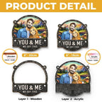 Custom Photo You & Me We Got This - Couple Personalized Window Hanging Suncatcher - Gift For Husband Wife, Anniversary 666796 - DiyGiftly
