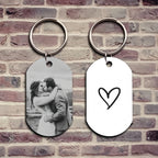 Custom Picture Keychain, Personalized Keychain Gift For Him, Birthday Gift For Her, Personalized Photo Keychain, Valentines Day Gift For Her 07757568 - DiyGiftly