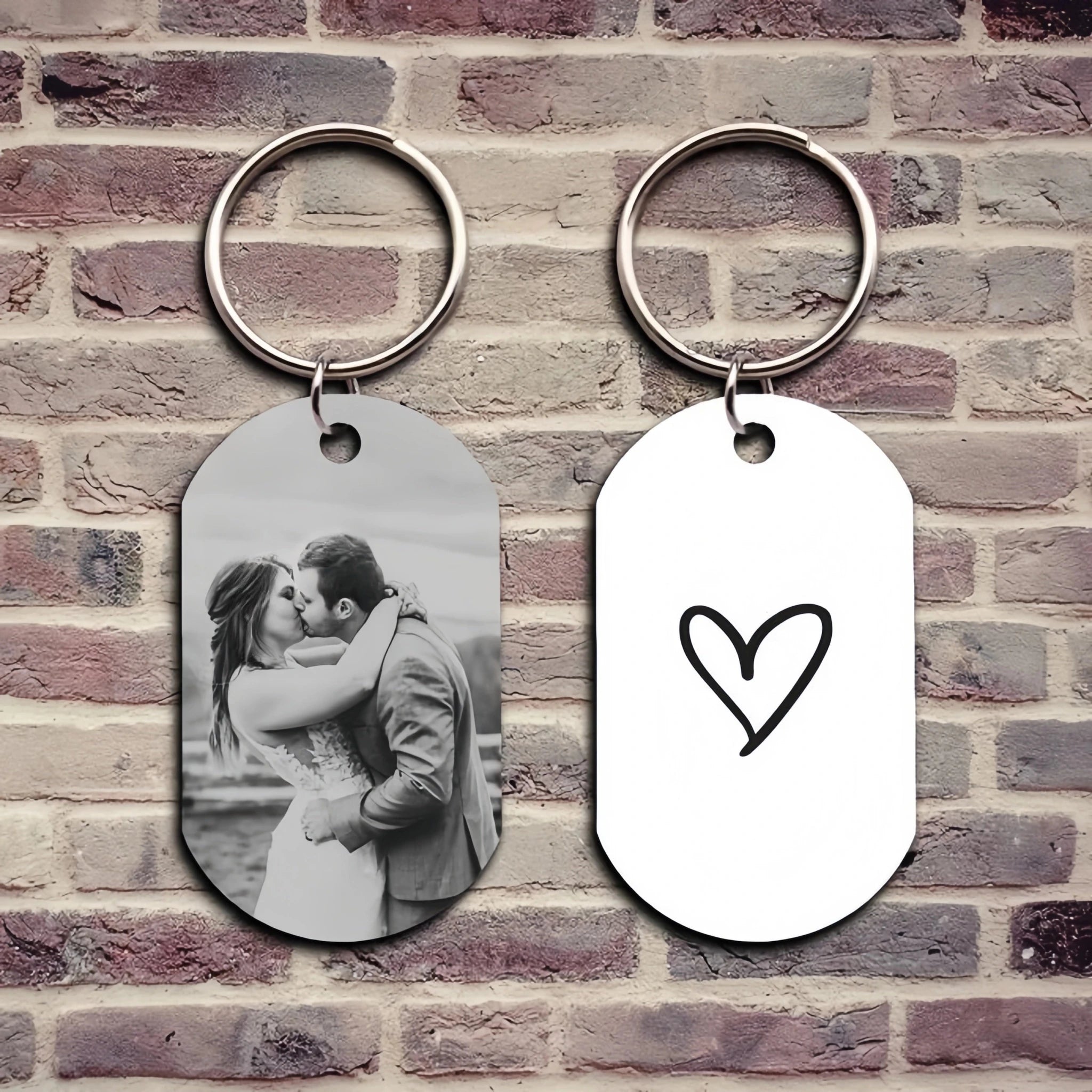 Custom Picture Keychain, Personalized Keychain Gift For Him, Birthday Gift For Her, Personalized Photo Keychain, Valentines Day Gift For Her 07757568 - DiyGiftly