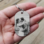 Custom Picture Keychain, Personalized Keychain Gift For Him, Birthday Gift For Her, Personalized Photo Keychain, Valentines Day Gift For Her 07757568 - DiyGiftly