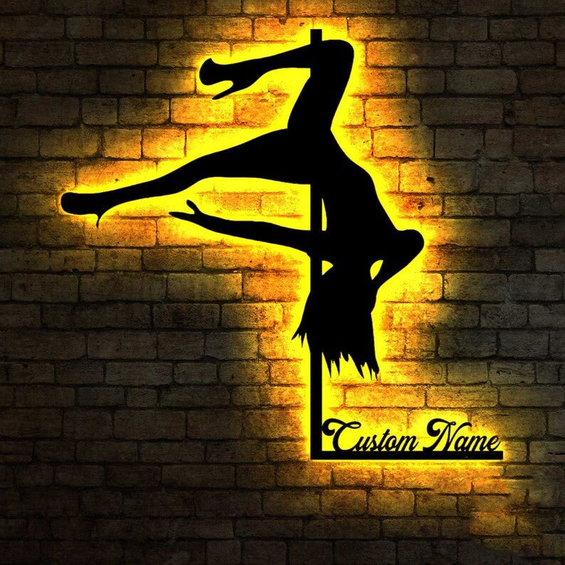 Custom Pole Dance Wall Art – Personalized Metal Sign for Pole Dancers, Dance Studios, and Fitness Enthusiasts 15623680 - DiyGiftly