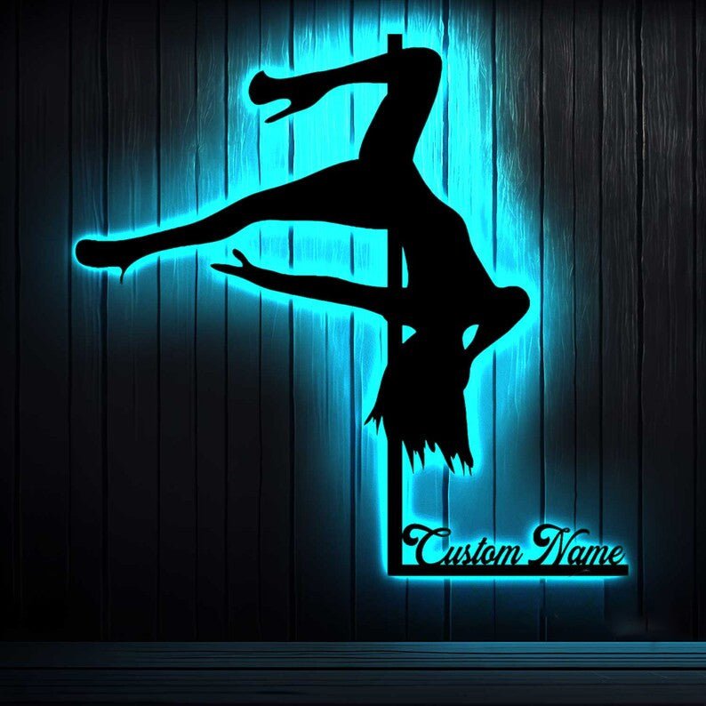 Custom Pole Dance Wall Art – Personalized Metal Sign for Pole Dancers, Dance Studios, and Fitness Enthusiasts 15623680 - DiyGiftly