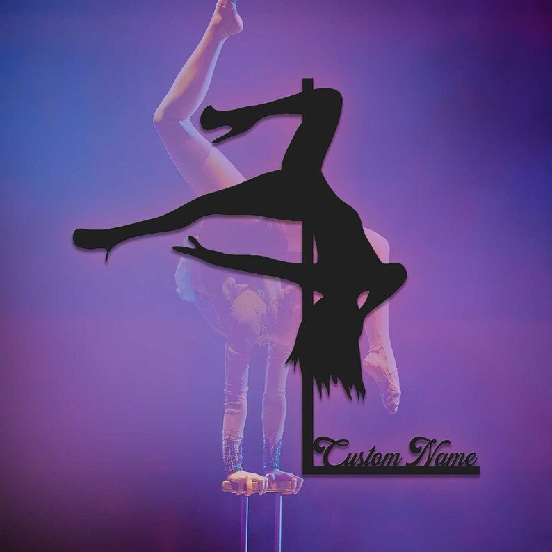 Custom Pole Dance Wall Art – Personalized Metal Sign for Pole Dancers, Dance Studios, and Fitness Enthusiasts 15623680 - DiyGiftly