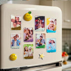 Custom Quicksand Fridge Magnet Personalized Photo Refrigerator Magnet Home Decoration Birthday Gifts - DiyGiftly