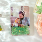 Custom Quicksand Fridge Magnet Personalized Photo Refrigerator Magnet Home Decoration Birthday Gifts - DiyGiftly