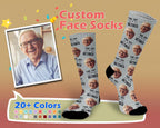 Custom retirement Socks, Put Any Face On socks, Personalized Photo Socks, Socks For Women, Fathers Day Socks,Retirement Gifts,Funny Socks 715776 - DiyGiftly