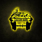 Custom Sound DJ Club Name Metal Sign – Personalized Nightclub and Bar Wall Art, Custom DJ Logo Metal Plaque, Unique Gifts for Disc Jockeys and Music Lovers 75243520 - DiyGiftly