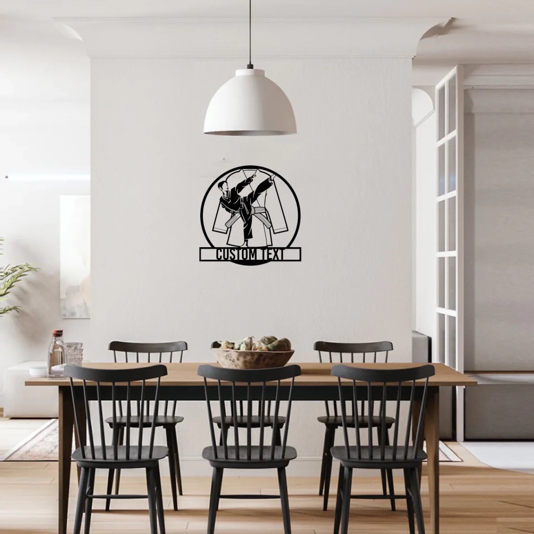 Custom Taekwondo Fan Club Metal Decor – Personalized Martial Arts Wall Art for Dojangs, Gyms, Studios & Home Training Areas – Unique Gift for Taekwondo Practitioners, Students, Athletes & Fans 1083073 - DiyGiftly