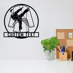 Custom Taekwondo Fan Club Metal Decor – Personalized Martial Arts Wall Art for Dojo, Home Gym, or Bedroom, LED Metal Sign for Taekwondo Enthusiasts, Students, and Martial Arts Fans 88509952 - DiyGiftly