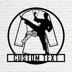 Custom Taekwondo Metal Wall Art with LED Light – Personalized Martial Arts Sign for Kids’ Room, Dojo, Home Gym, or Bedroom, Unique Gift for Taekwondo Students and Martial Arts Enthusiasts 88459008 - DiyGiftly