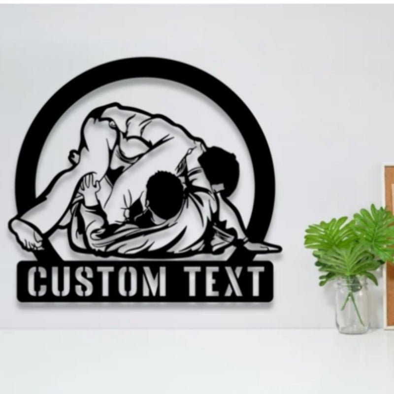Custom Taekwondo Metal Wall Art with LED Light – Personalized Martial Arts Wall Sign for Kids’ and Teens’ Bedrooms, Home Gym, or Dojo, Unique Custom Gift for Taekwondo Students and Martial Arts Fans 13068032 - DiyGiftly