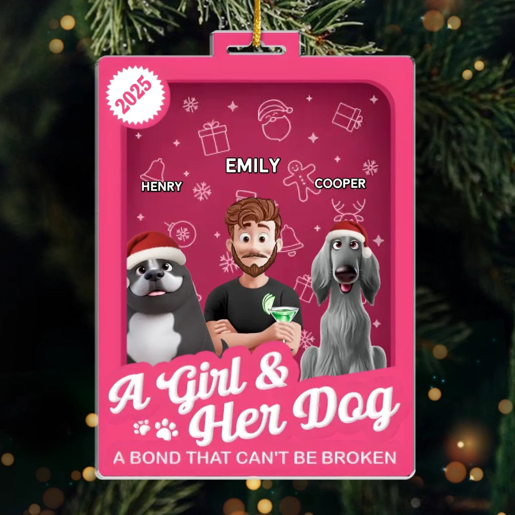 Custom Toy Box Acrylic Ornament – Personalized Christmas & Birthday Gift for Dog Lovers, Dog Dad and Dog Mom – Unique Custom Photo Pet Keepsake, A Girl’s Best Friend Forever Dog Ornament for Holiday Tree 11051375 - DiyGiftly