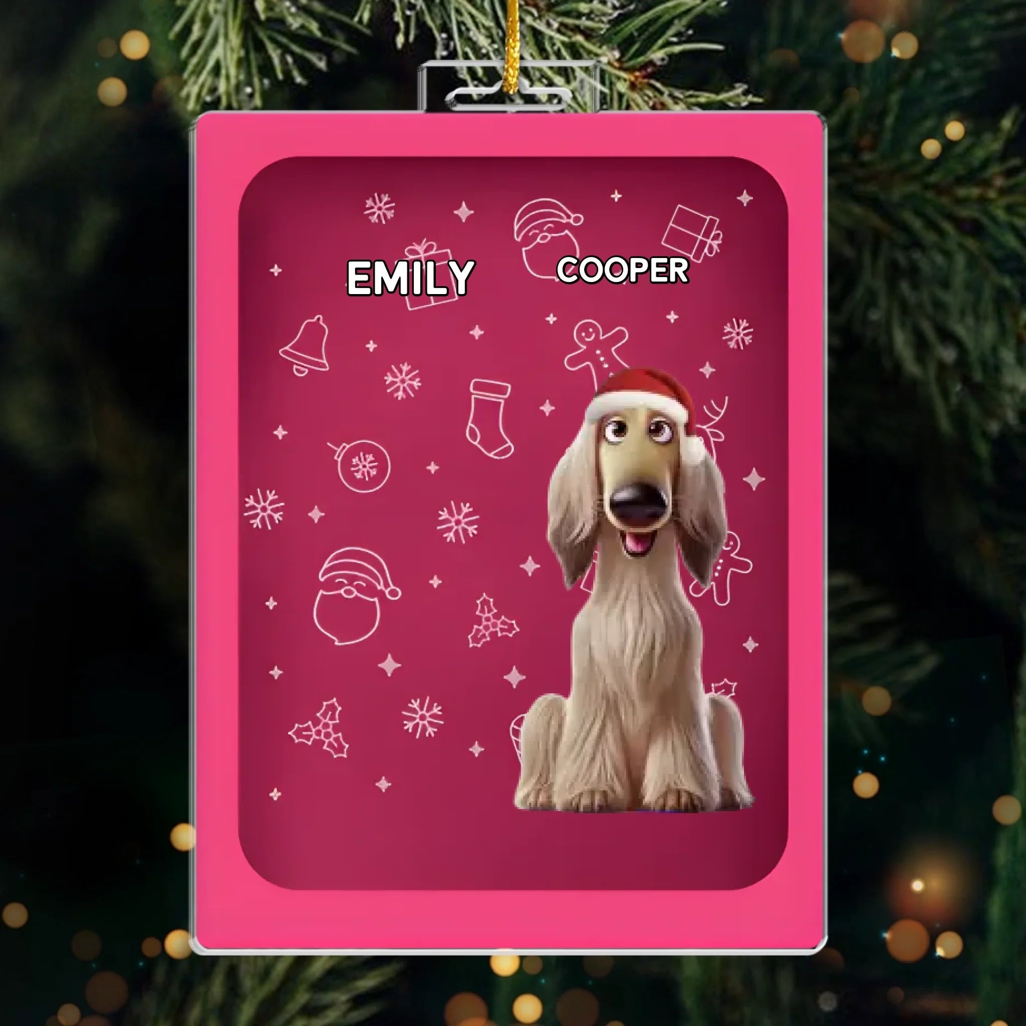 Custom Toy Box Acrylic Ornament – Personalized Christmas & Birthday Gift for Dog Lovers, Dog Dad and Dog Mom – Unique Custom Photo Pet Keepsake, A Girl’s Best Friend Forever Dog Ornament for Holiday Tree 11051375 - DiyGiftly