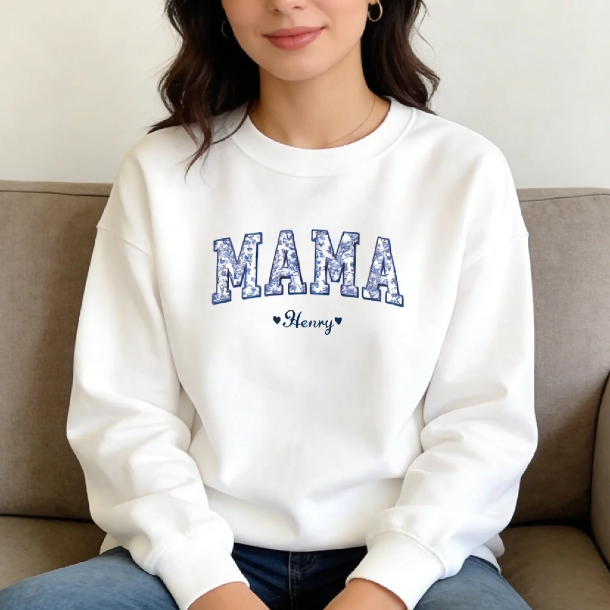 Custom Unisex Sweatshirt – Personalized Gift for Mom and Grandma – “Rooted in Love” Custom Sweatshirt, Comfortable Gift for Birthday, Christmas, Mother’s Day, or Grandparent’s Day, Perfect for Family Celebrations 1080947 - DiyGiftly