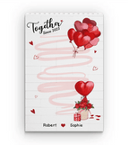 Custom Vertical Rectangle Brick Blocks – Personalized Anniversary Gift for Couple, I Love You Forever 1110357 - DiyGiftly
