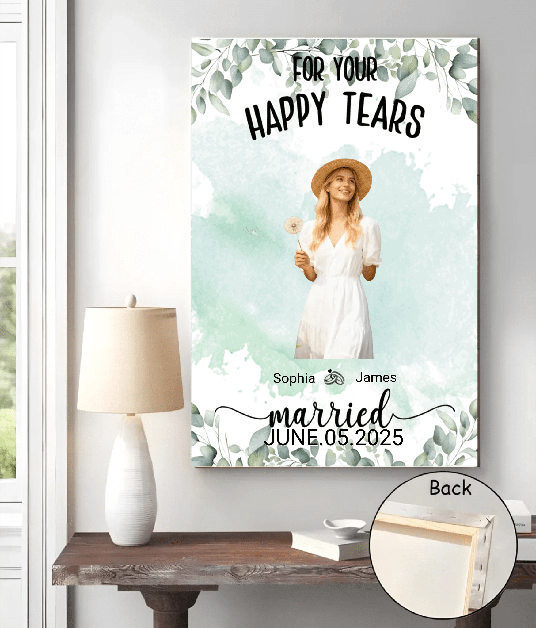 Custom Wedding Gift for Couple – Personalized Mug, Blanket, Wall Art, Keychain, Acrylic LED Light, and Metal Sign with Names and Date – Perfect for Bride and Groom, Engagement, or Wedding Day - DiyGiftly