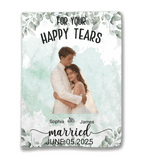 Custom Wedding Gift for Couple – Personalized Mug, Blanket, Wall Art, Keychain, Acrylic LED Light, and Metal Sign with Names and Date – Perfect for Bride and Groom, Engagement, or Wedding Day 1033930 - 1034068 - DiyGiftly