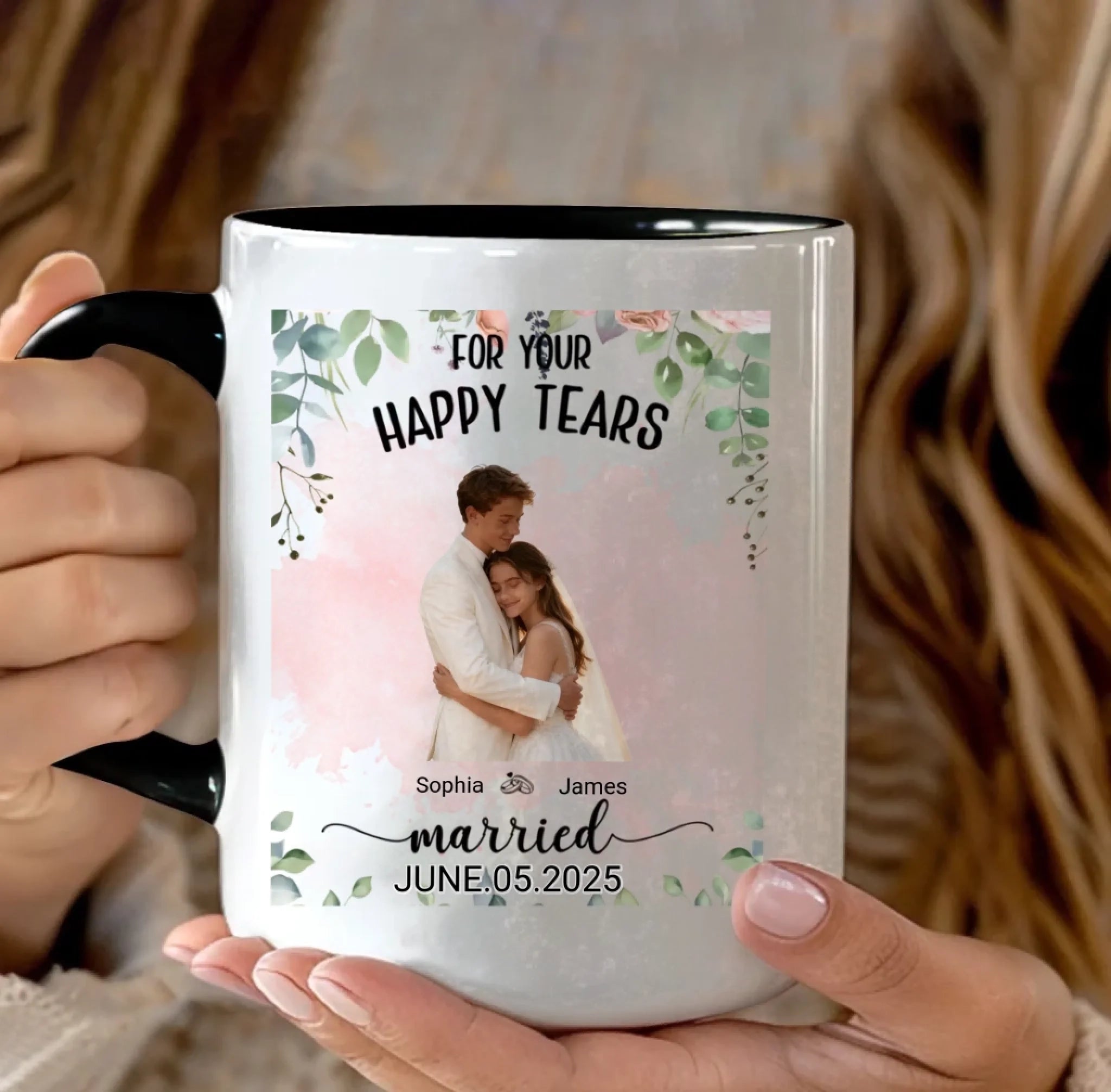 Custom Wedding Gift for Couple – Personalized Mug, Blanket, Wall Art, Keychain, Acrylic LED Light, and Metal Sign with Names and Date – Perfect for Bride and Groom, Engagement, or Wedding Day 1033930 - 1034068 - DiyGiftly