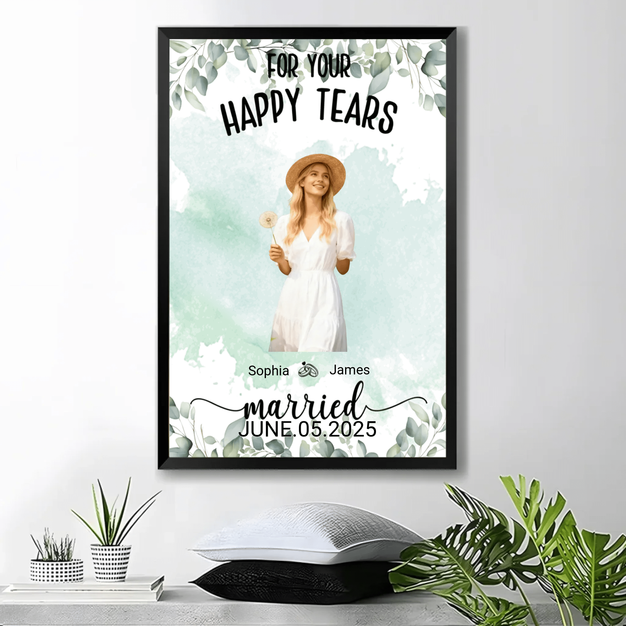 Custom Wedding Gift for Couple – Personalized Mug, Blanket, Wall Art, Keychain, Acrylic LED Light, and Metal Sign with Names and Date – Perfect for Bride and Groom, Engagement, or Wedding Day - DiyGiftly