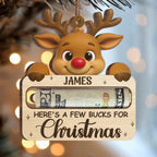 Custom Wooden Money Holder Ornament – Personalized Christmas & Birthday Gift for Kids – Cute Little Stars of Christmas Joy – Unique Keepsake Holiday Decoration with Name Customization 1059421 - DiyGiftly