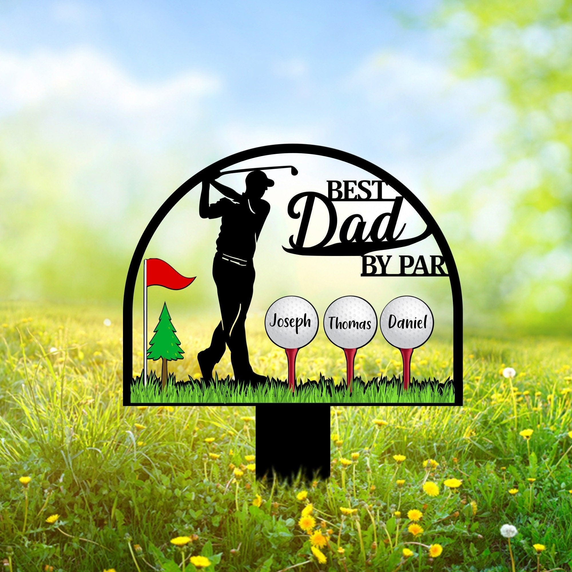 Customize the Best Dad Metal Signage – Personalized Wall Plaque for Father’s Day, Birthday, Home, Office, or Man Cave Gift 61575680 - DiyGiftly