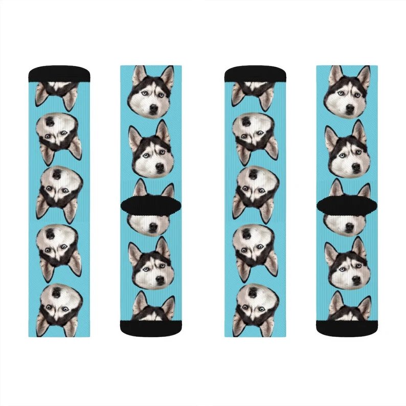 Dog Mom Smile Socks for Pet Lover Gifting Socks