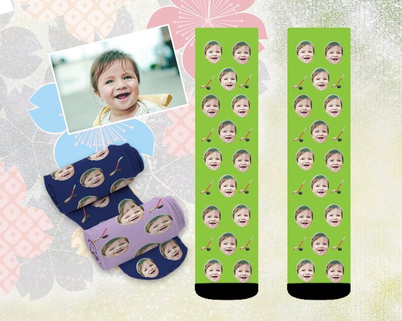 Customized face Socks, Soccer Socks,Funny Socks,Custom Gift Idea, Class of 2025,Father's Day Gift 524608 - DiyGiftly