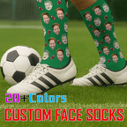 Customized face Socks, Soccer Socks,Funny Socks,Custom Gift Idea, Class of 2025,Father's Day Gift 524608 - DiyGiftly