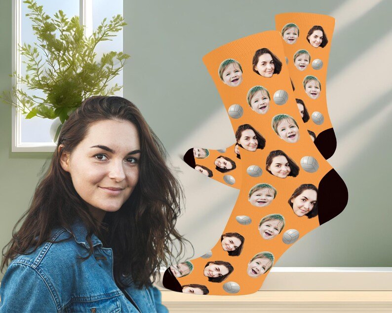 Customized face Socks, Soccer Socks,Funny Socks,Custom Gift Idea, Class of 2025,Father's Day Gift 524608 - DiyGiftly