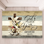Customized Gift For Couple Wedding Anniversary Doormat 712248 - D - DiyGiftly